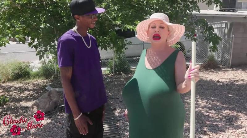 Giant Titted Hotwife Whore Cheats With Black Ft Claudia Marie Fake Tits, Saggy Tits, Gilf, Cheating, Pornstar Interracial Porn Video