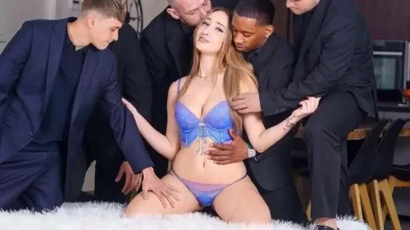 Private Lula Stocch Gangbang And Her First Double Vaginal One For All Porn Video
