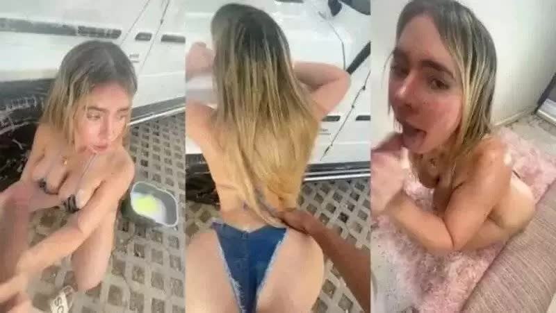 Vanessa Bohorquez Latina Plastic Tits Car Wash Sex Hd Porn Video