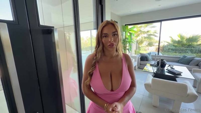 Alanna Pow, Nicholas Ferres Busty Neighbor Asked For An Egg But Got A Creampie Porn Video