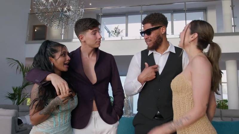 Wild Swingers With My Wife And Her Best Friends Yasmina Khan Catherine Knight Brady Bud Ft Yasmina Khan, Catherine Knight By Yasmina And Brady Arab, Housewife, Interracial, Cowgirl, Big Tits Porn Video