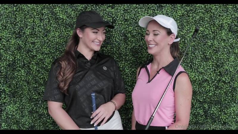 Cherie Deville And Dani Daniels Playing Golf Porn Video