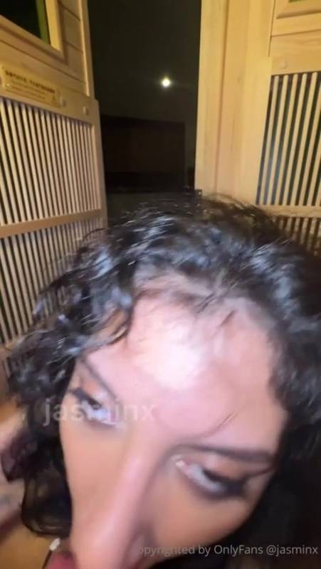 Jasminx Makes A Stranger Cum Inside A Sauna Watch Full Video On Porn Video