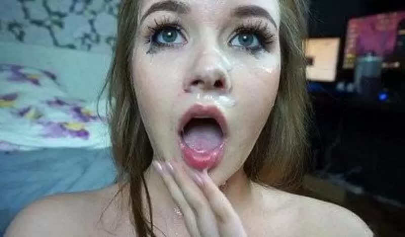 Brunette Blowjob And Huge Facial Cumshot Hd Porn Video